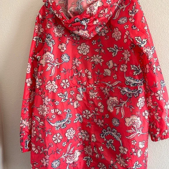 Jules “RIGHT AS RAIN“ Floral Rain Jacket SIZE 8 - Picture 4 of 4